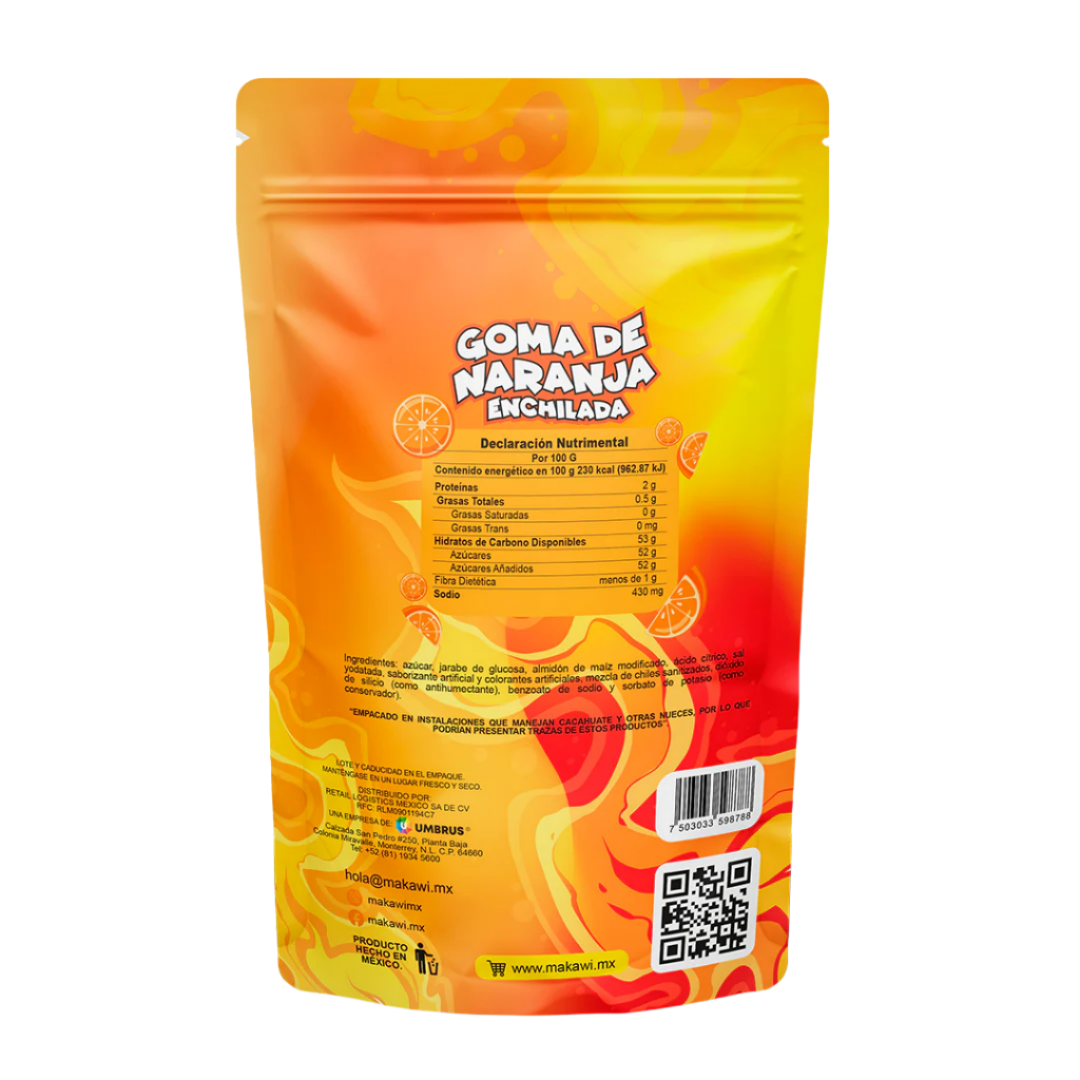 GOMA DE NARANJA ENCHILADA